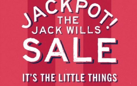 Jack Wills英伦学院风，官网开始Mid Season Sale