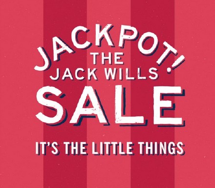 Jack Wills英伦学院风，官网开始Mid Season Sale