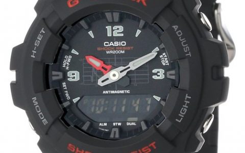 男表推荐：Casio卡西欧 G-Shock系列G100-1BV双显 男士腕表
