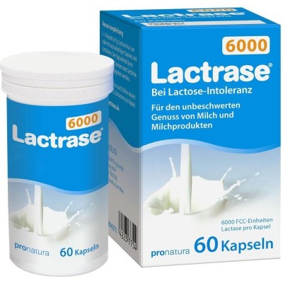 Lactrase 乳糖酶6000单位 60粒（乳糖不耐受）