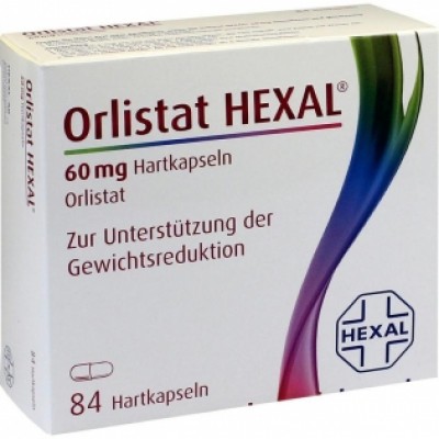 ORLISTAT HEXAL 奥利司他控脂瘦身胶囊 60mg 84粒