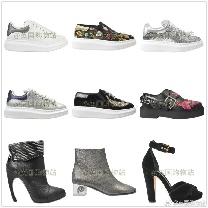 【Alexander McQueen】全价款20% OFF，全球直邮，包括中国~