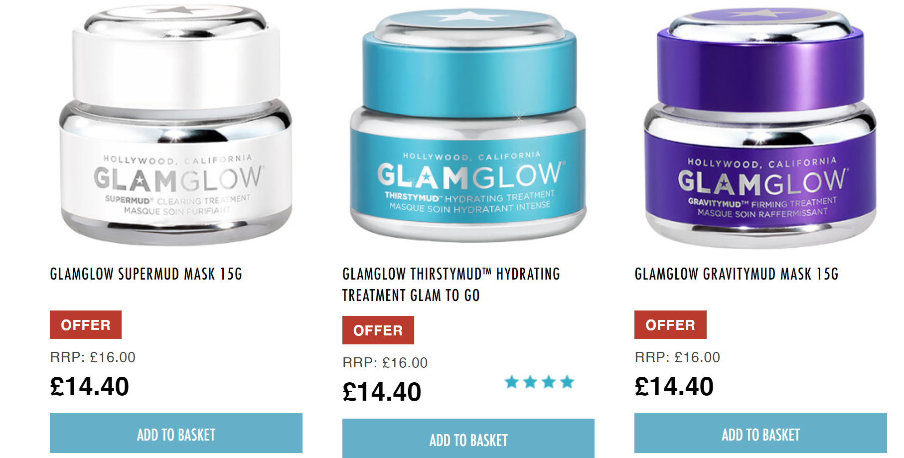 ​GLAMGLOW发光面膜囤起啦，全线10% OFF