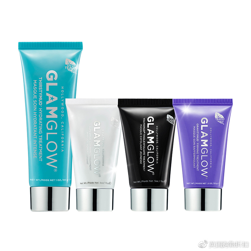 Glamglow发光面膜超值套装限时七折闪促，一套只要222元！