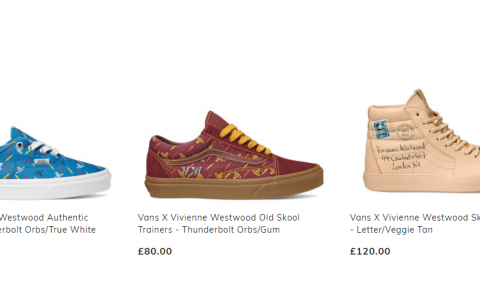 Vans x Vivienne Westwood 联名款，新用户15% OFF