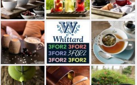 Whittard官网全场满30镑15% OFF