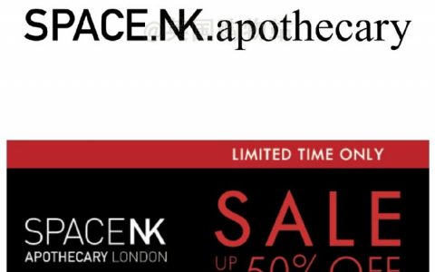 Space NK官网圣诞Sale啦，Up to 50% OFF