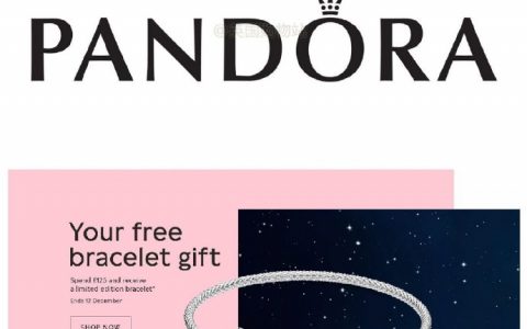 PANDORA潘多拉首饰疯抢啊！！！官网圣诞Sale Up to 50% OFF