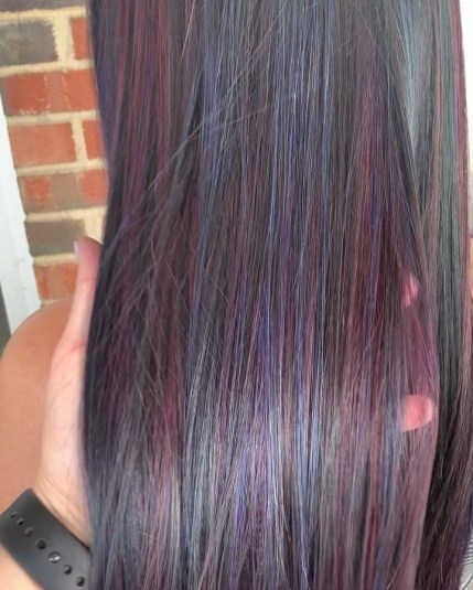 37 Pretty Oil Slick Hair Ideas That Can Make You Look More Beauty