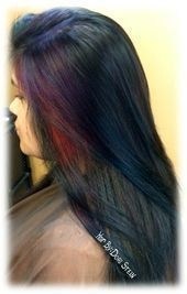 37 Pretty Oil Slick Hair Ideas That Can Make You Look More Beauty