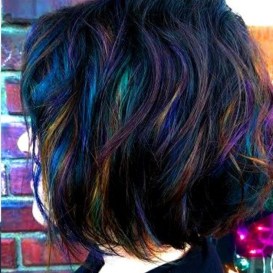 37 Pretty Oil Slick Hair Ideas That Can Make You Look More Beauty
