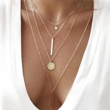 38 Pretty Layered Diamond Necklaces Ideas For Beauty Womens To Try Asap