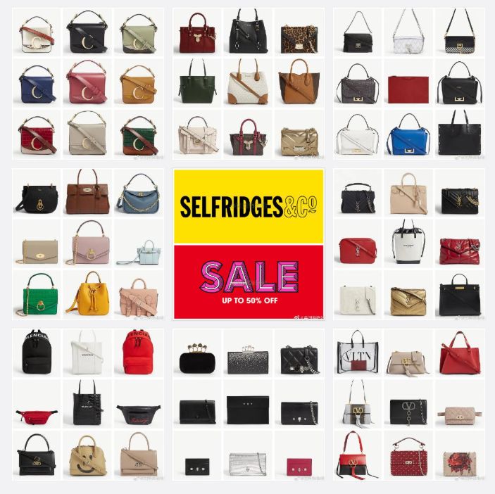 Selfridges大牌包包钱包30% - 50% OFF