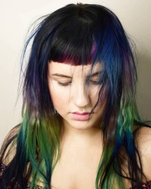 37 Pretty Oil Slick Hair Ideas That Can Make You Look More Beauty