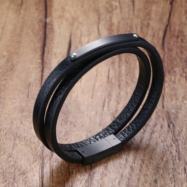 33 Delightful Men Leather Bracelet Ideas For Your Inspirations