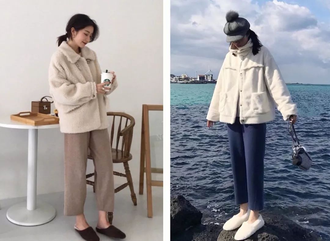奶奶裤+短上衣，开春搭配巨洋气！